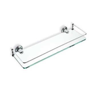 Bathroom Shelf Clear Glass Bathroom Shelf StilHaus 766